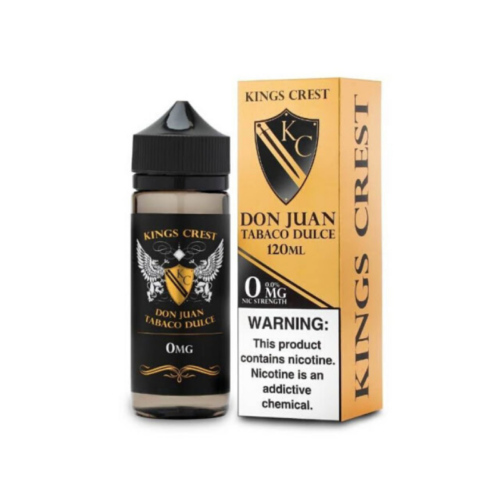 Kings Crest Nic Base Don Juan Tabaco Dulce