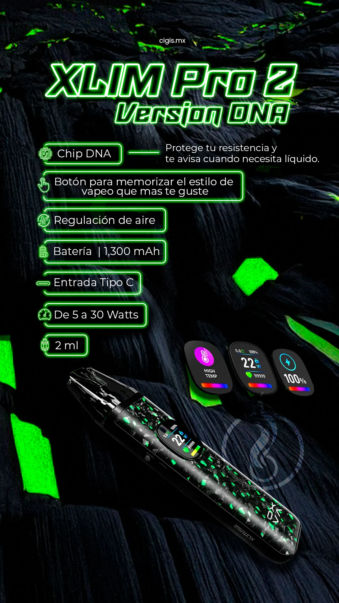 OXVA Xlim Pro 2 Pod DNA Version ST