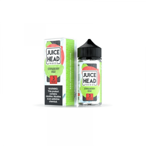 Juice Head Nic Base Ice Series Kiwi Berry (Strawberry Kiwi) Freeze