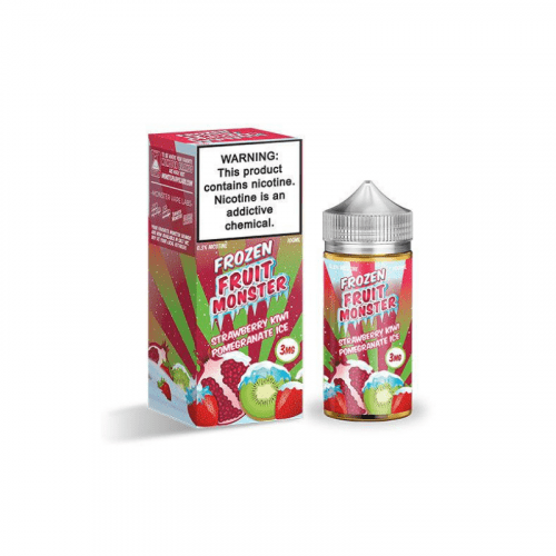 MVL Nic Base Frozen Series Monster Strawberry Kiwi Pomegranate Ice