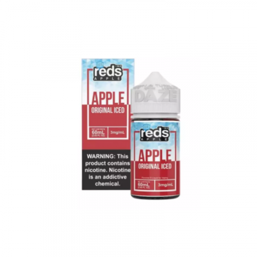 Daze Reds Nic Base Ice Series Apple