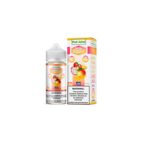 Pod Juice Nic Base Series Mango Strawberry Dragonfruit
