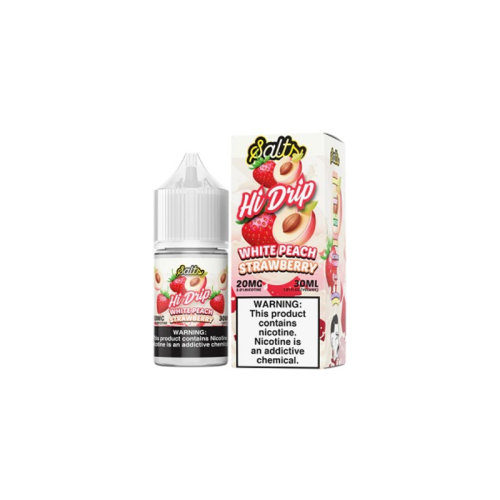 Hi Drip Salts Series White Peach Strawberry