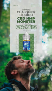 Pod Gratis en la compra de cualquier Liquido CBD HMP