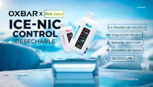 OXBAR Switch Control 35000 Pod Desechable Disposable