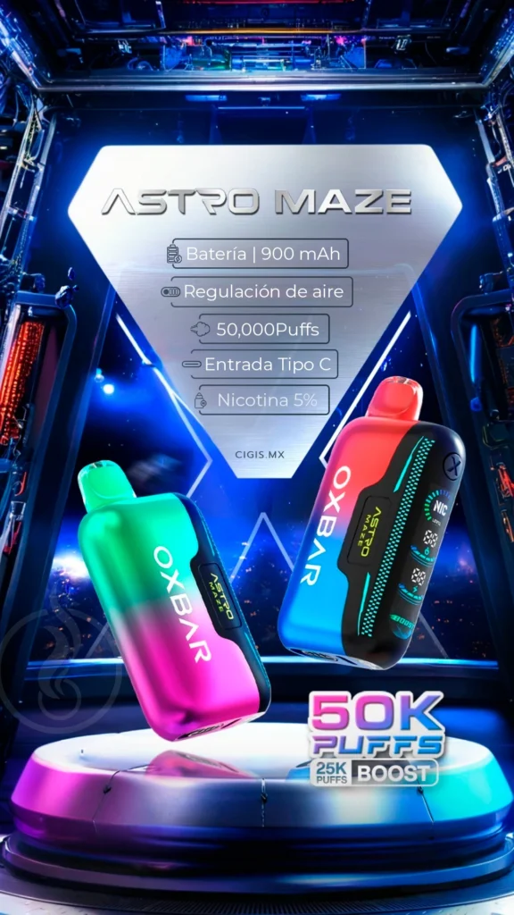 OXBAR Asto Maze 50000 Puffs Pod Desechable ST