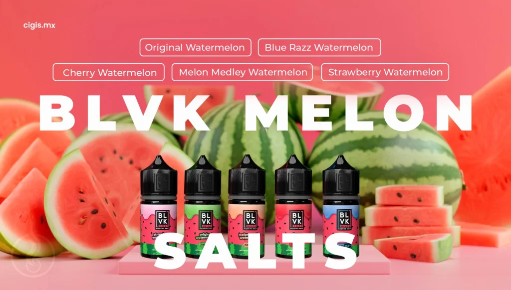 BLVK Salts Watermelon Melon Series